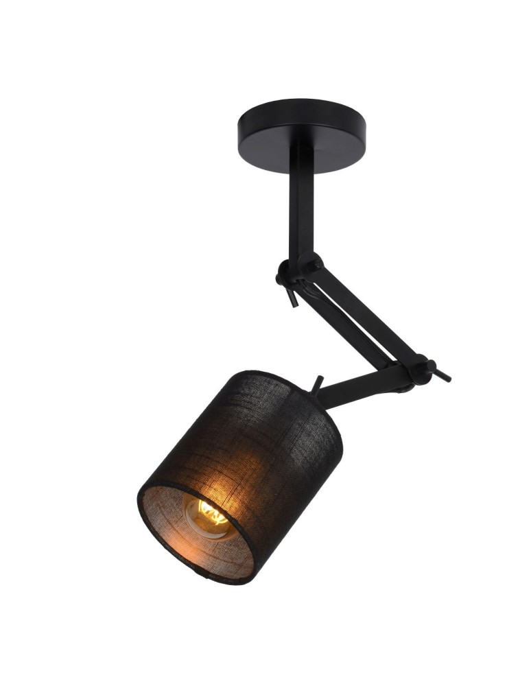 Lampy wiszące - Lucide TAMPA Sufitowa Natynkowa Czarny 1xE27 Styl Skandynawski 45192/81/30 - produkt kolory-swiatla.pl 4