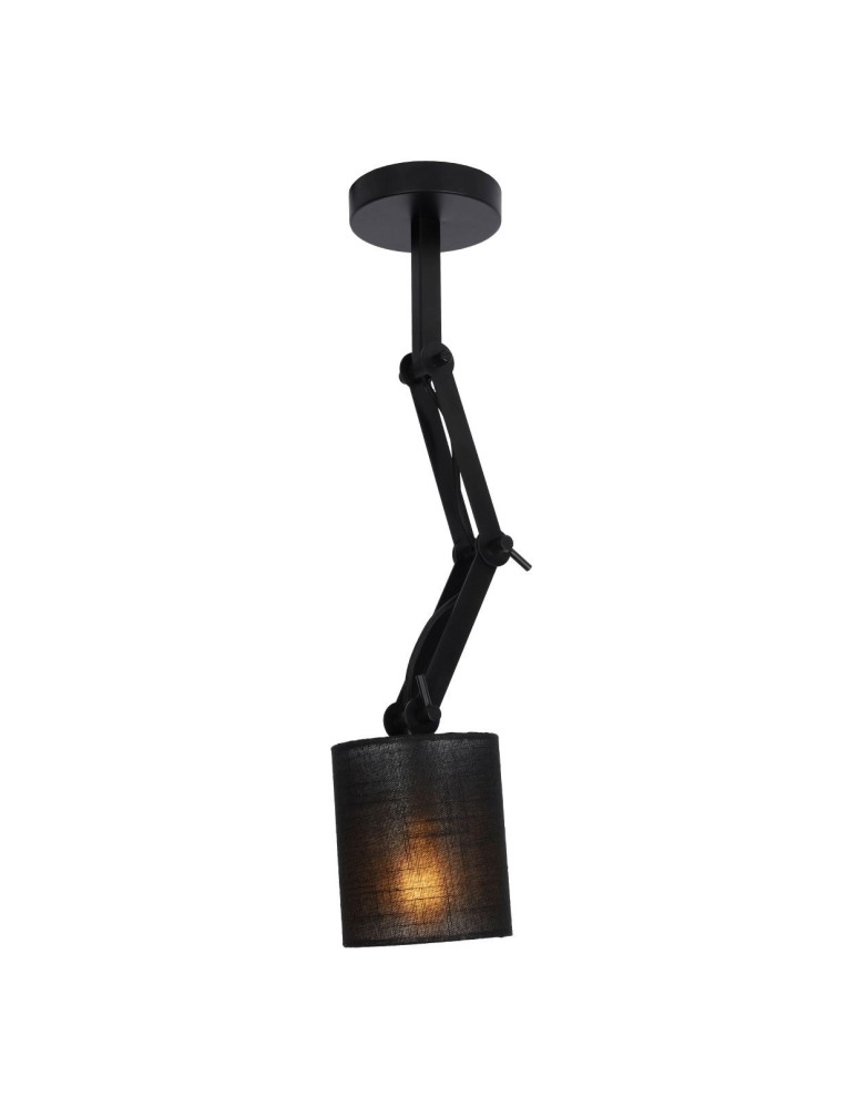 Pendant lamps - Lucide TAMPA Surface Mounted Ceiling Black 1xE27 Scandinavian Style 45192/81/30 - product kolory-swiatla.pl 5