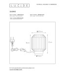 Nightlights - Lucide SUENO Table White 1xE14 Classic Style 45595/01/31 - product 3