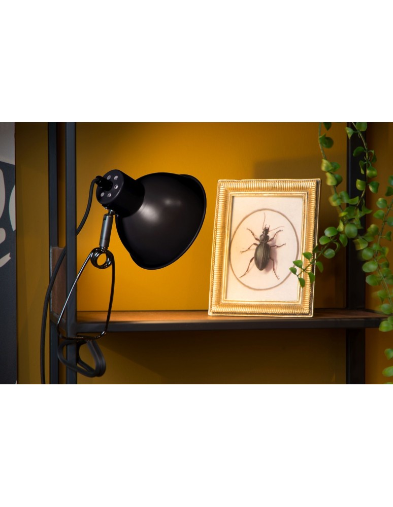 Table lamps - Lucide MOYS Desk with Handle Black 1xE27 Retro Style 45987/01/30 - product kolory-swiatla.pl 3