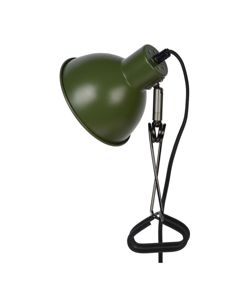 Table lamps - Lucide MOYS Desk with Handle Green 1xE27 Retro Style 45987/01/33 - product kolory-swiatla.pl 5