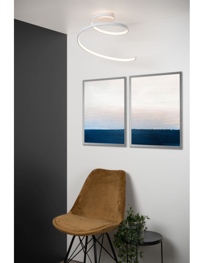 Ceiling lamps - Lucide MAXENCE Surface Mounted Ceiling White 1xLED Modern Style 46199/25/31 - product kolory-swiatla.pl 3