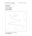 Ceiling lamps - Lucide MAXENCE Surface Mounted Ceiling White 1xLED Modern Style 46199/25/31 - product 6
