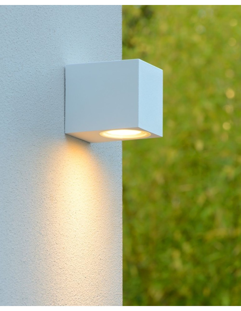 Outdoor wall lamps - Lucide ZARO Wall-mounted Directional White 1xGU10 Modern Style IP44 69800/01/31 - product kolory-swiatla.pl 3
