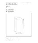 Outdoor wall lamps - Lucide ZARO Wall Mounted Directional Black 2xGU10 Modern Style IP44 69800/02/30 - product 4