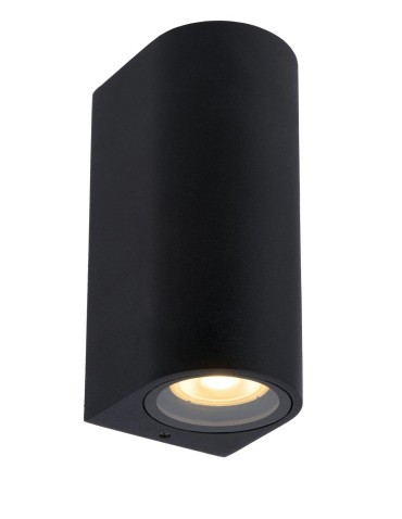 Lucide ZARO Wall Mounted Directional Black 2xGU10 Modern Style IP44 69801/02/30
