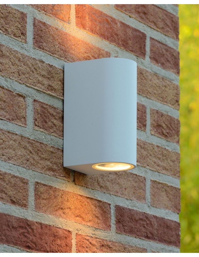 Outdoor wall lamps - Lucide ZARO Wall Mounted Directional White 2xGU10 Modern Style IP44 69801/02/31 - product kolory-swiatla.pl 3
