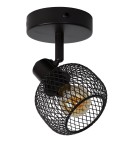 Ceiling spotlights - Lucide MAREN Wall Mounted Directional Black 1xE14 Retro Style 77978/01/30 - product 2