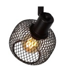 Ceiling spotlights - Lucide MAREN Wall Mounted Directional Black 1xE14 Retro Style 77978/01/30 - product 4