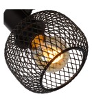 Ceiling spotlights - Lucide MAREN Wall Mounted Directional Black 1xE14 Retro Style 77978/01/30 - product 5