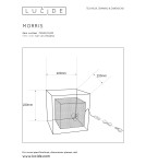 Lampy stołowe - Lucide EXTRAVAGANZA MORRIS Stołowa Złoty Matowy/Mosiądz 1xE27 Styl Retro 78591/01/02 - produkt 9