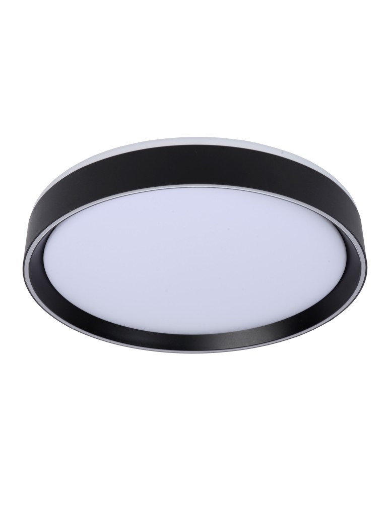 Ceiling lamps - Lucide NURIA Surface Mounted Ceiling Black 1xLED Modern Style 79182/24/30 - product kolory-swiatla.pl 2