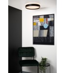 Ceiling lamps - Lucide NURIA Surface Mounted Ceiling Black 1xLED Modern Style 79182/24/30 - product 3