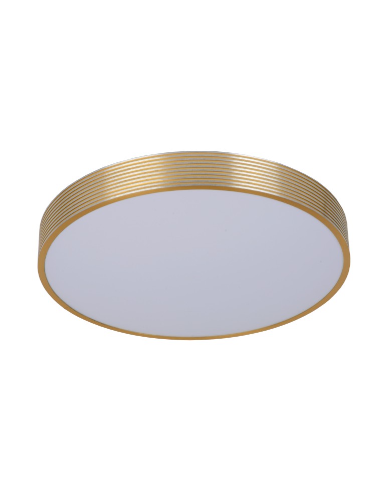 Ceiling lamps - Lucide MALIN Surface Mounted Gold Matte/Brass 1xLED Modern Style 79184/24/02 - product kolory-swiatla.pl 2