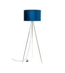 Tripod floor lamps - Zuma Line INGA 1xE27 blue/gold floor lamp H06-GD-BL - product 1