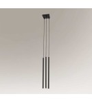 Pendant lamps - Shilo KOSAME 3xG9 black pendant 7846 - product 1
