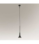LED pendant lamps - Shilo KANZAKI LED 4,5W 450lm black pendant 7940 - product 1