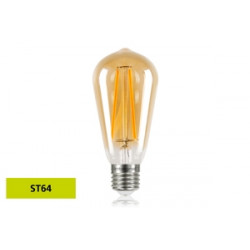 Integral E27 LED Sunset Vintage ST64 2.5W (40W) 1800K 170lm Non-Dimmable 28-08-65