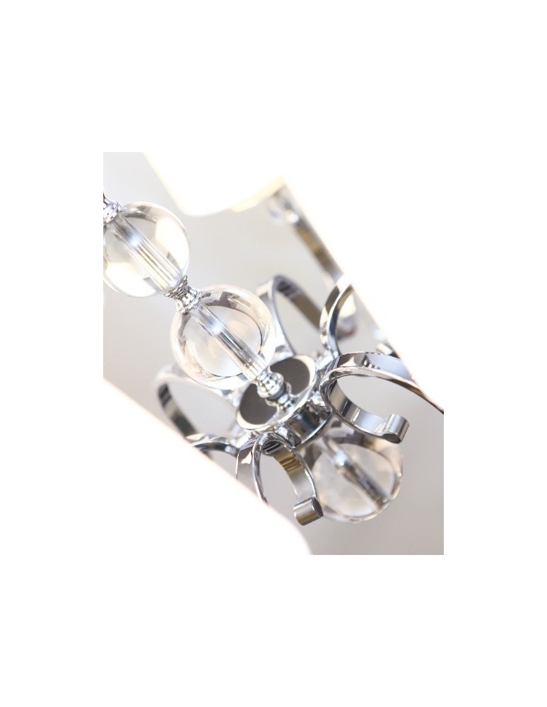 Chandelier with lampshade - Maxlight Charlotte Pendant Lamp 75 cm P0110 - product kolory-swiatla.pl 3