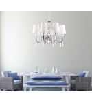 Chandelier with lampshade - Maxlight Charlotte Pendant Lamp 75 cm P0110 - product 4