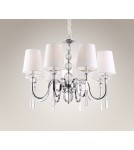 Chandelier with lampshade - Maxlight Charlotte Pendant Lamp 75 cm P0110 - product 5