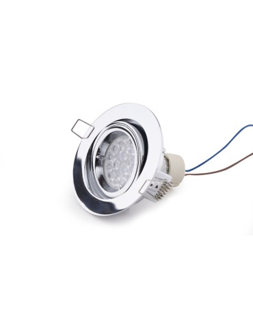 Maxlight Oprawa Wpustowa Fine Okrągła Chrom H0038 - produkt 2