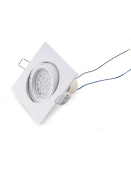 Maxlight Oprawa Wpustowa Fine Kwadratowa Biała H0039