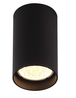 Maxlight Lampa Sufitowa Pet Round New Czarny C0142