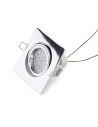 Maxlight Fine Square Recessed Fixture Chrome H0041.