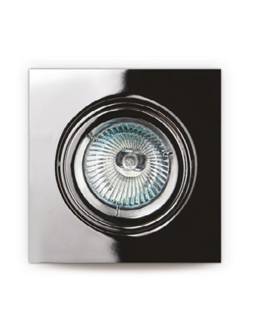 Maxlight Oprawa Wpustowa Fine Kwadratowa Chrom H0041 - produkt 2