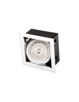 Maxlight Oprawa Wpustowa Matrix I Biała Ar111 GU10 230V H0059