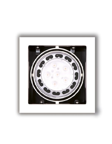 Maxlight Oprawa Wpustowa Matrix I Biała Ar111 GU10 230V H0059 - produkt 2