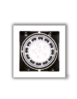 Maxlight Oprawa Wpustowa Matrix I Biała Ar111 GU10 230V H0059 - produkt 2