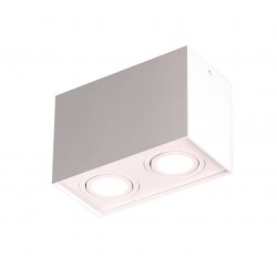 MAXlight BASIC SQUARE II WH C0088 Surface mounted luminaire.