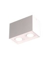 Maxlight Basic Square White Double Ceiling Lamp C0088.