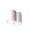 Maxlight Basic Round White Double Ceiling Lamp C0085.