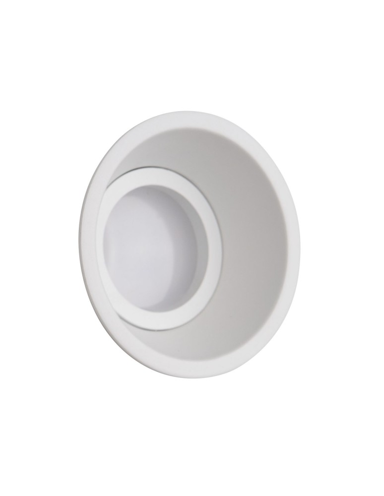 Flush-mounted lamps - pendants - Maxlight Deep White GU10 recessed luminaire H0069. - product kolory-swiatla.pl 3