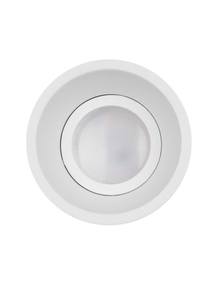 Flush-mounted lamps - pendants - Maxlight Deep White GU10 recessed luminaire H0069. - product kolory-swiatla.pl 4