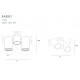 MAXlight BARRO II C0114 Plafon