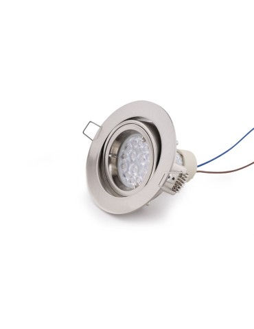 Maxlight Fine Round Recessed Fixture Brushed Metal H0037 - product 2