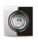 Flush-mounted lamps - pendants - Maxlight Fine Square Recessed Fixture Chrome H0041. - product 2