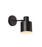 Retro wall lamps - Maxlight Wall lamp Black W0188 - product 1