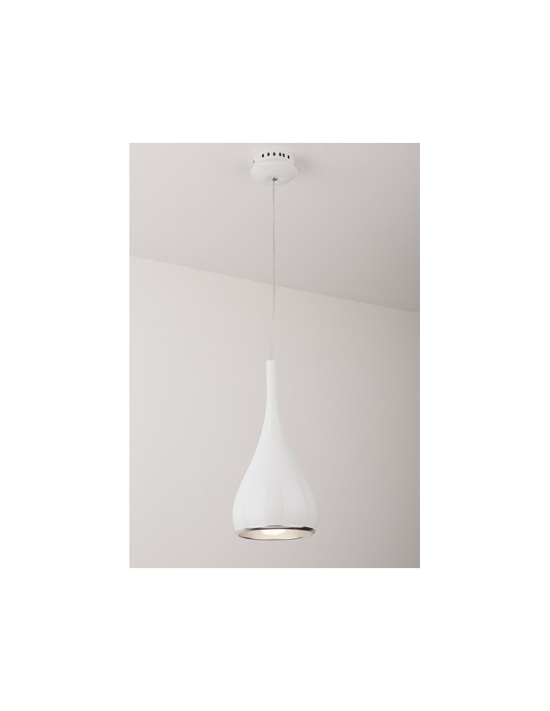 Single pendant lamps - Maxlight VIGO White P0234 Pendant. - product kolory-swiatla.pl 2