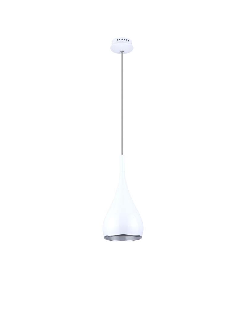 Single pendant lamps - Maxlight VIGO White P0234 Pendant. - product kolory-swiatla.pl 1