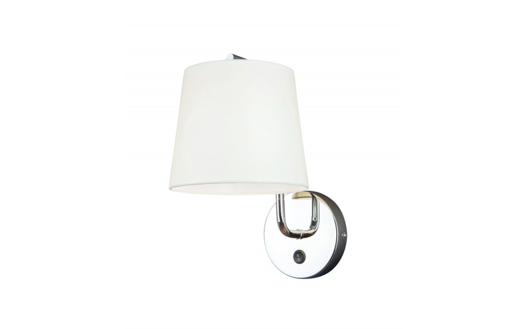 MAXlight Chicago Wall lamp White/Chrome 1xE27 W0195