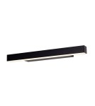 Bathroom wall lamps - Maxlight Linear wall lamp IP44 Black 18W 4000K Dimmable W0264. - product 1