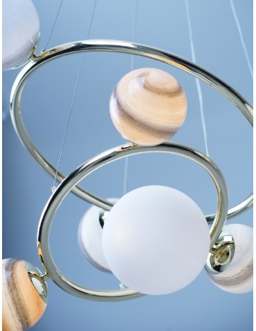 Maxlight Lampa Wisząca Cosmos Na Linkach P0379 - produkt 2