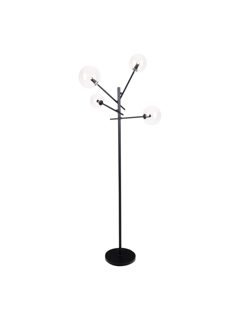 Black floor lamps - Maxlight Lollipop Black F0051 Floor Lamp. - product kolory-swiatla.pl 1