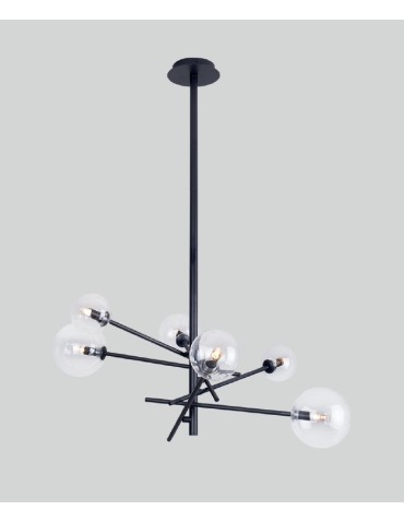 Maxlight Lampa Wisząca Lollipop Black P0395 - produkt 2