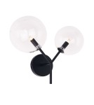 Wall lamps spheres - Maxlight Wall lamp Lollipop Black W0277 - product 1